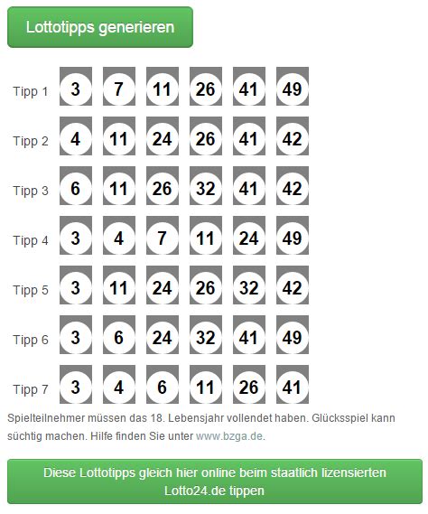 die am häufigsten gezogenen lottozahlen kombinationen